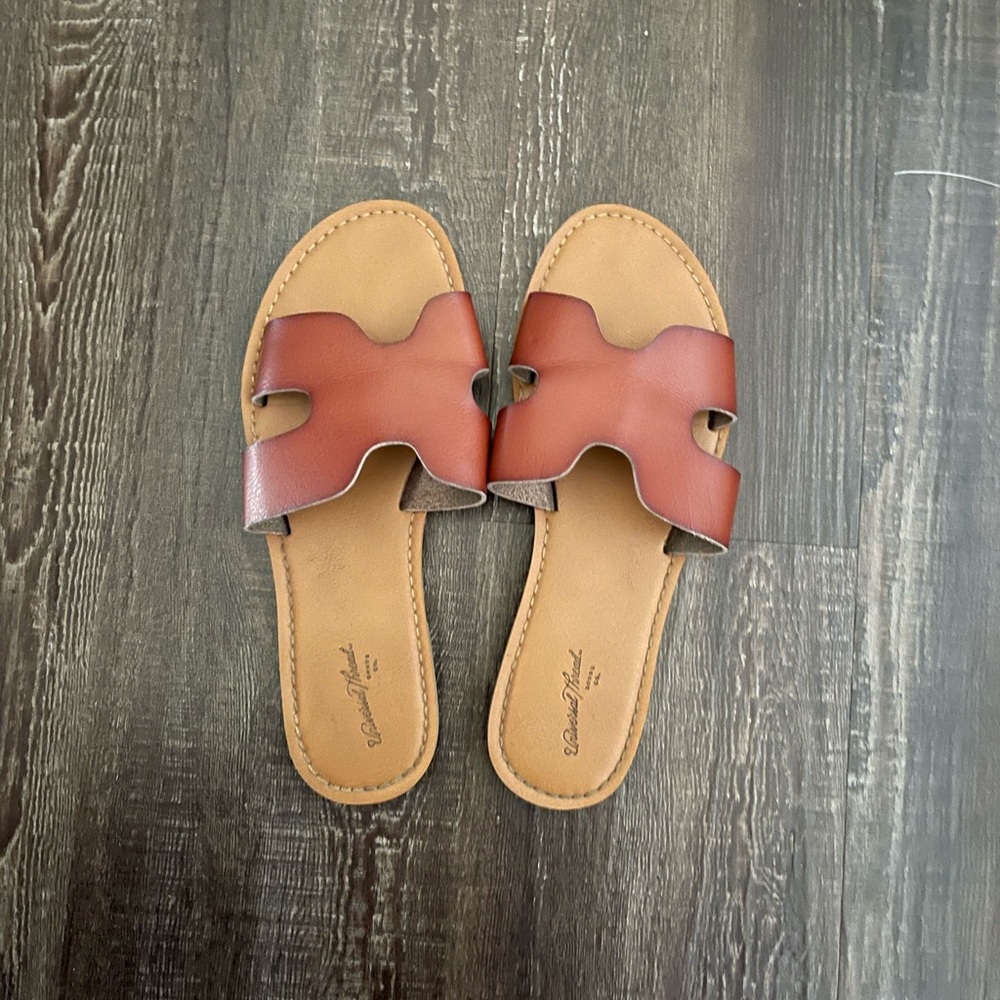 Brown sandals